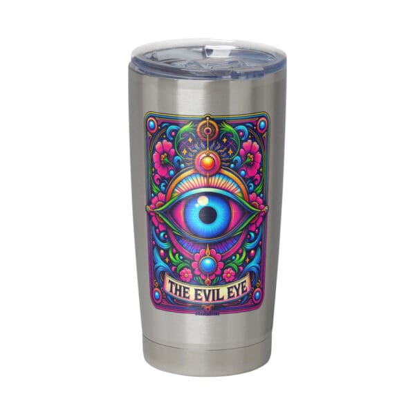 Evil Eye Tarot Card Sticker - Image 2