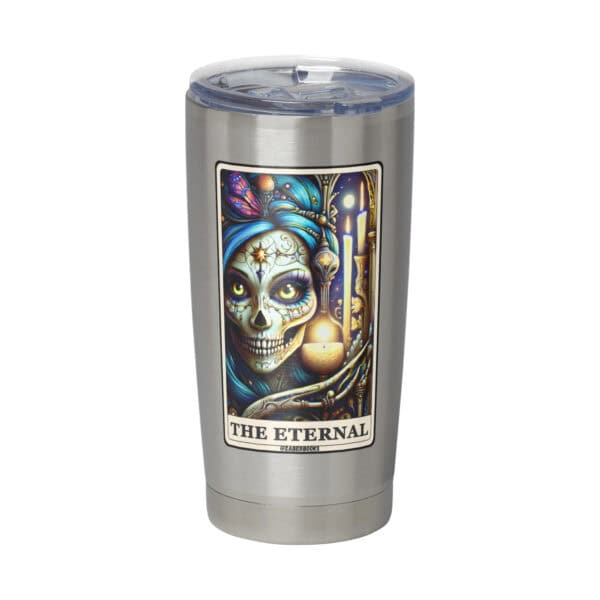Eternal Skeleton Tarot Card Sticker - Image 2
