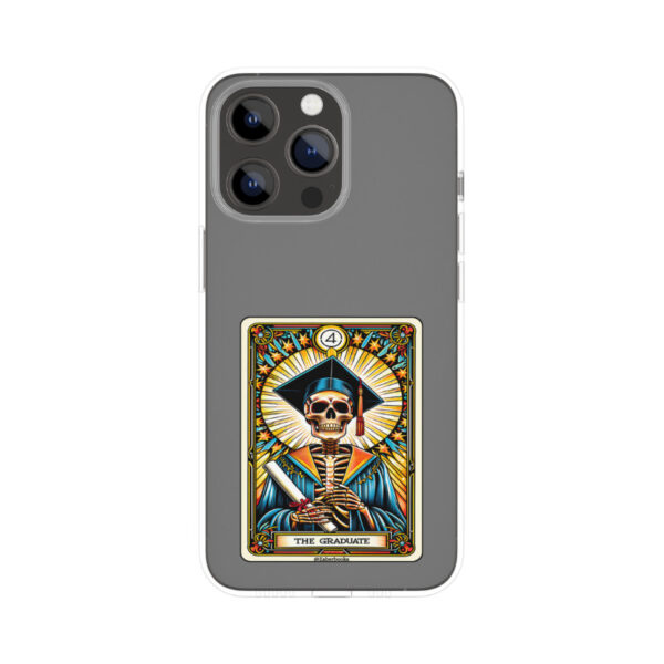 Student Graduate Skeleton Tarot Card Vinyl Sticker - Image 9