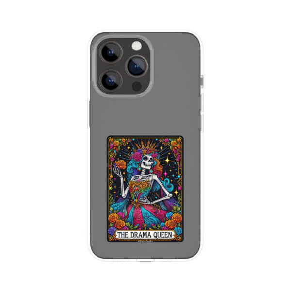 Drama Queen Skeleton Tarot Card Vinyl Sticker - Image 3