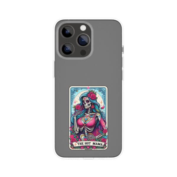 Hot Mama Skeleton Tarot Card Vinyl Sticker - Image 7