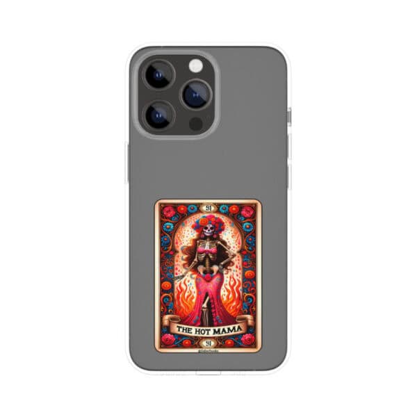 Hot Mama Skeleton Tarot Card Vinyl Sticker - Image 8