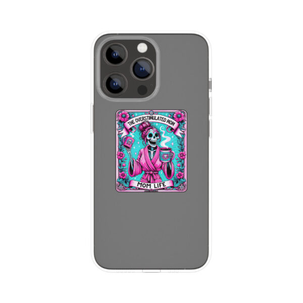 Overstimulated Mom Skeleton Tarot Card Vinyl Sticker - Image 9