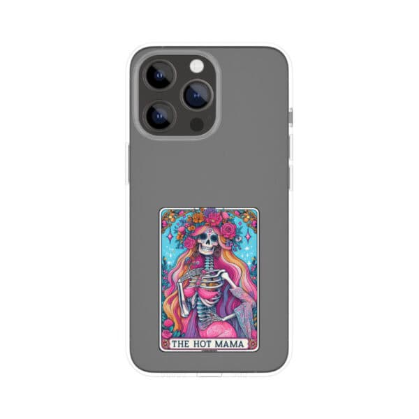 Hot Mama Skeleton Tarot Card Vinyl Sticker - Image 9