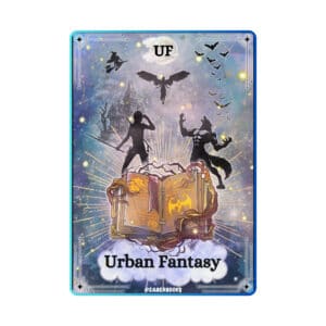 Urban Fantasy Book Tarot Card Vinyl Stickers