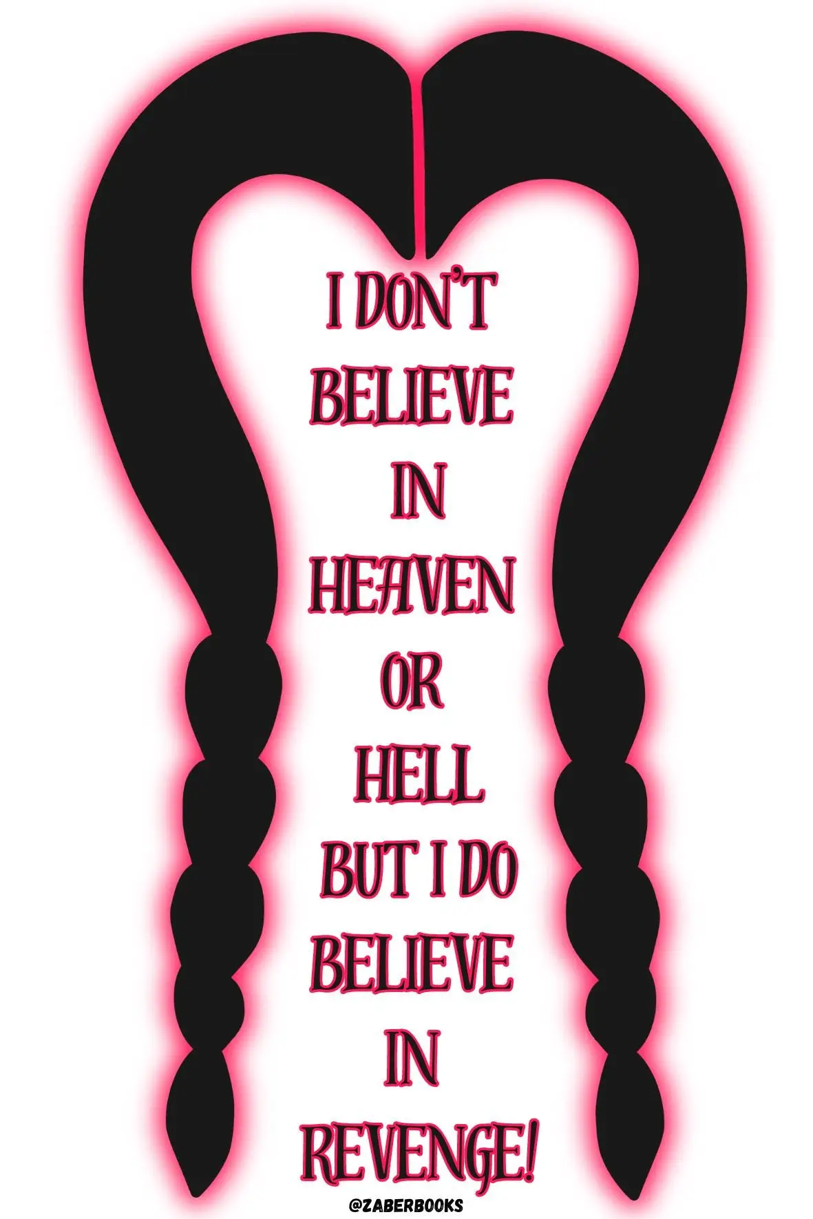 Wednesday Addams Revenge Sticker | Funny Sarcastic Waterproof Water Bottle & Laptop Holographic Vinyl Sticker